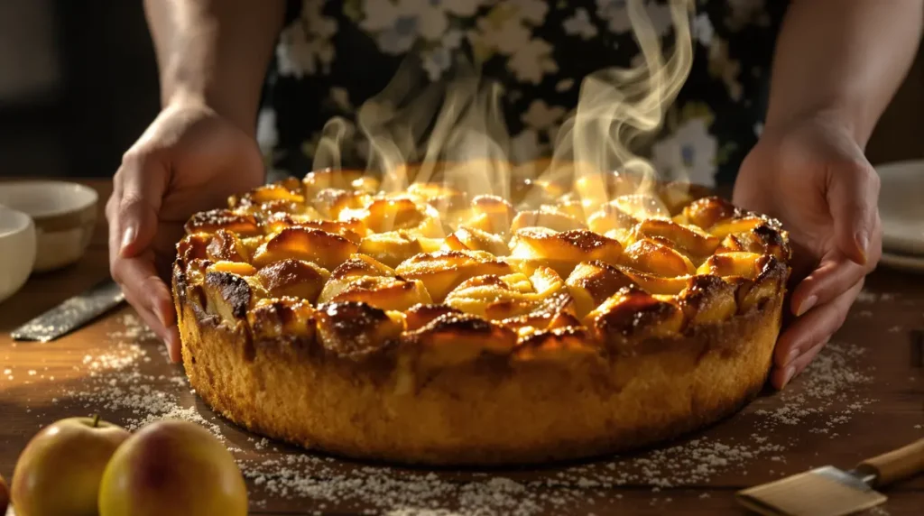 Gâteau moelleux aux pommes, ultra rapide